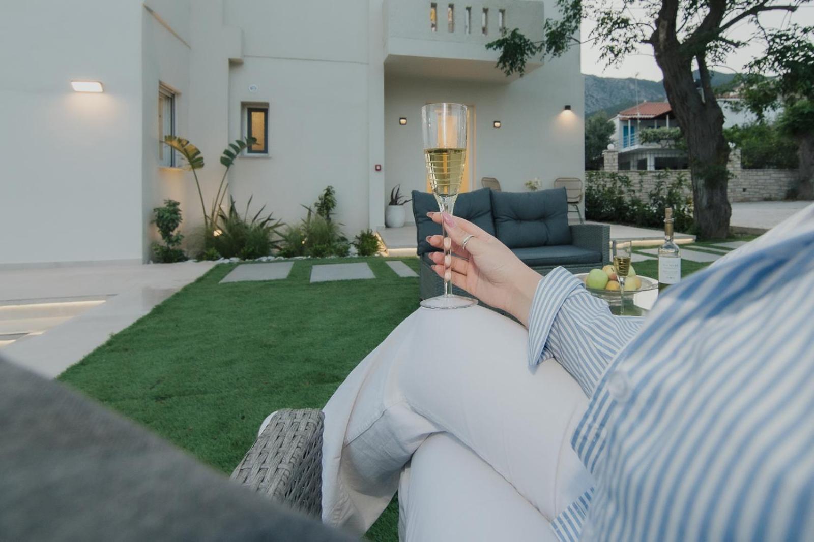 Kampos Marathokampou Le Jardin Apartments المظهر الخارجي الصورة