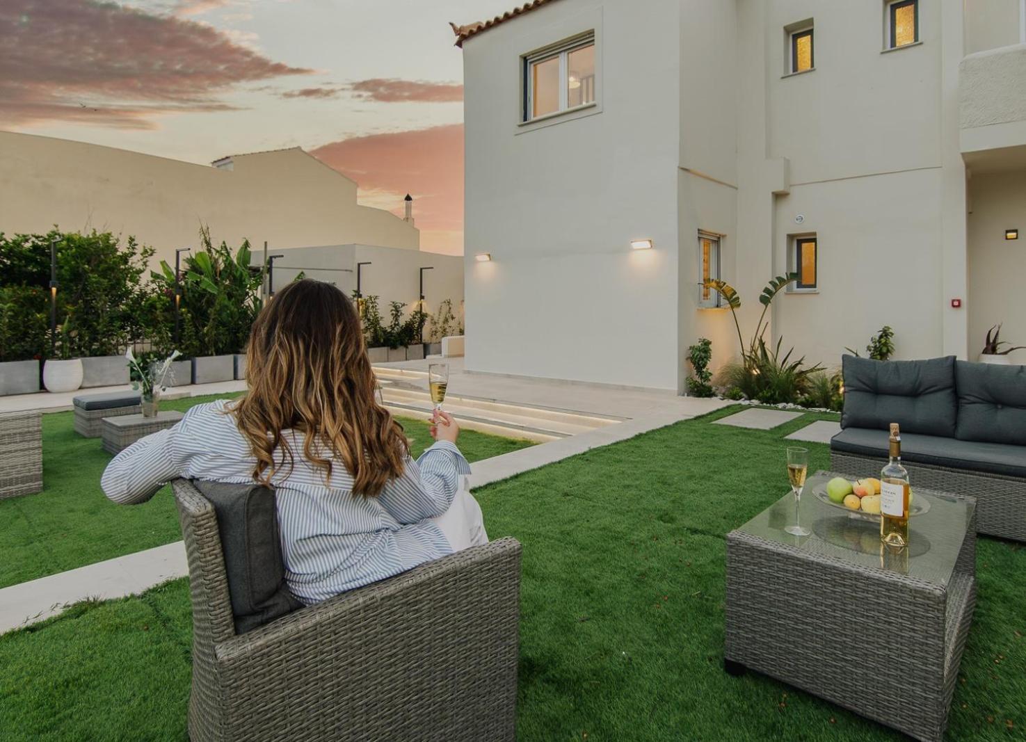 Kampos Marathokampou Le Jardin Apartments المظهر الخارجي الصورة